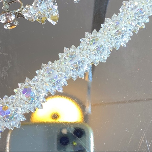 Vintage bracelet and matching earring set. - Picture 1 of 9